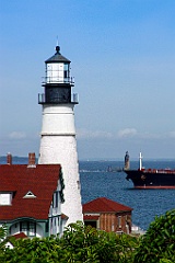 Portland Head Light Guides Ships into Portland Harbor.